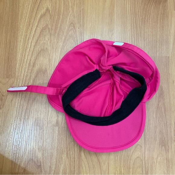The North Face Baby Logo Bright Pink Sun Hat - Picture 6 of 9